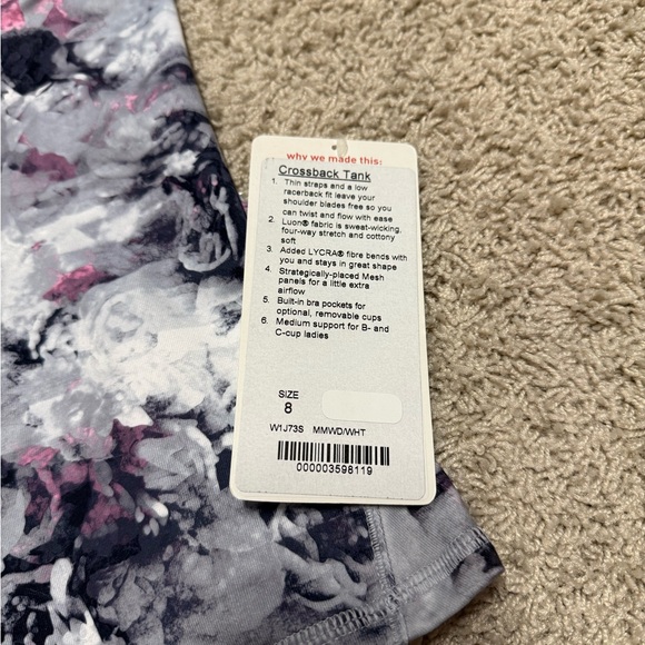 Lululemon Crossback tank - Picture 2 of 3